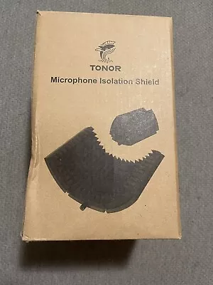 TONOR Microphone Isolation Shield Studio Mic Sound Absorbing Foam Reflector For • $15