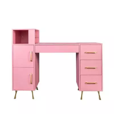 Manicure Table Nail Station For Beauty Salon Furniture & Equipment With Drawers • $398.99