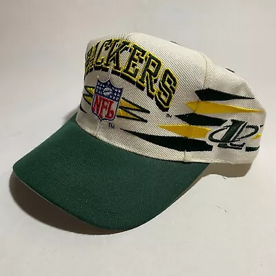 Vintage 90s Green Bay Packers Diamond Hat Logo NFL Pro Line Snapback Cap - RARE • $59.95