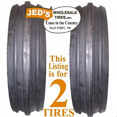 3.50-6 HAY TEDDER TIRE 350-6 3.50x6 350x6 410/350-6 Ag Tri 3 Rib F-2 - TWO TIRES • $49.95