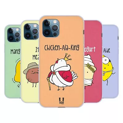 HEAD CASE DESIGNS YUMMY DOODLE SOFT GEL CASE FOR APPLE IPHONE PHONES • $14.95