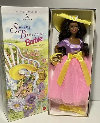 Barbie SPRING BLOSSOM  #15202 Avon Special Edition 1995 ~ African American NIB • $15.51