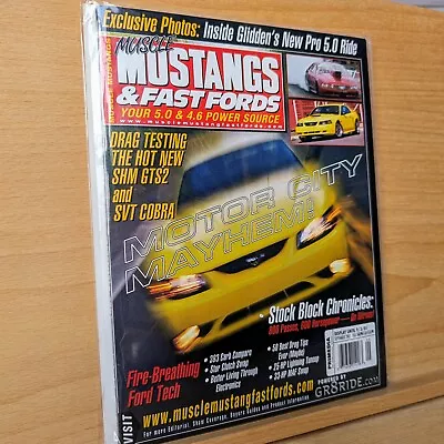 Muscle Mustangs & Fast Fords Magazine September 2001 SVT Cobra Mint No Label • $19.99