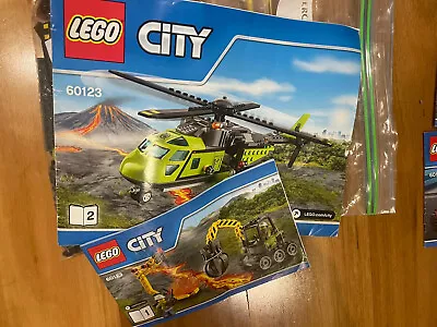 LEGO CITY: Volcano Supply Helicopter (60123) • $29.99