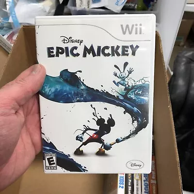 Disney Epic Mickey - Nintendo Wii Complete With Manual • $11.66