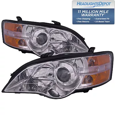 Headlights Fits 2005-2007 Subaru Legacy And Outback Chrome Performance Lamp Pair • $199.99