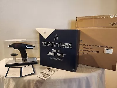 Star Trek Starfleet Assault Phaser Limited Edition ST7802 Master Replicas • $1000