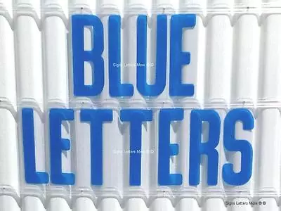 8  All Blue Sign Letters For Outdoor Marquee Portable Signs • $60