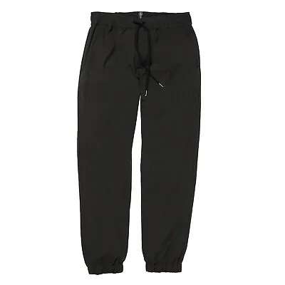 Volcom Men's Frickin Cross Shred Elastic Waist Black Jogger Pants Clothing Ap... • $57.74