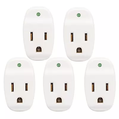 Surge Tap Mini 5-Pack 1-Outlet Grounded Surge Protector Adapter 640 Joules... • $18.43
