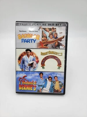 $6.20 • Buy Back To School- Weekend At Bernies-bachelor Party: Dvd-3 Movie