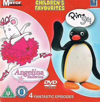 £1.65 • Buy Angelina Ballerina, PinGu, Tubbadubbers & Barney   - Children's Ani DVD N/Paper 