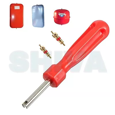 Universal Boiler Expansion Vessel Service Tool Kit With Core Valve  • £3.48