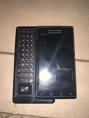 Motorola Droid A855 - Black ( Verizon ) Slide Phone (Untested) • $15
