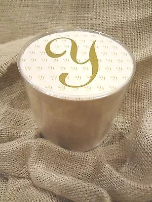 Monogrammed Coasters The Letter Y For Parties Weddings Home~Pack Of 50~NEW    • $6.99