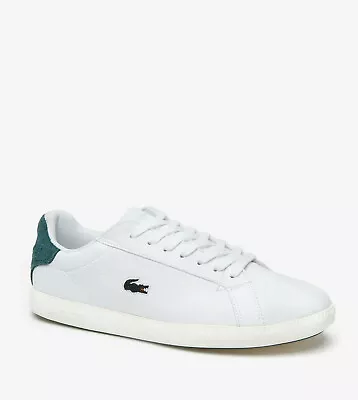 £38.69 • Buy Lacoste Womens Graduate 319 1 SFA WHITE/GRN B-grades Leather Traniers RRP:£85.99