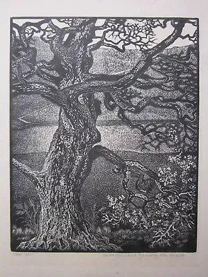 £45 • Buy Alec Buckels, Hodox, Fine Antique Woodcut Engraving C.1935