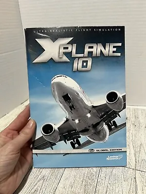 X-Plane 10 Flight Simulation Ultra Realistic 8 DISC Global Edition DVD ROM 2011 • $20