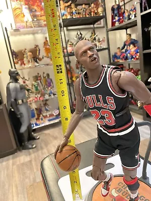 Michael Jordan 1/6 Scale Statue Action Figure Chicago Bulls Black • $80.48