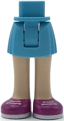 Lego New Medium Azure Mini Doll Hips And Skirt Minifigure Friends Legs • $2.55