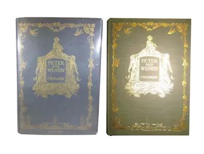 Peter And Wendy *ORIGINAL 1ST ISSUE JACKET* 1911 J.M. Barrie 1st Edition Fine • $13995