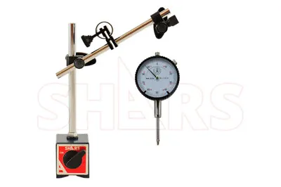 135lbs Magnetic Base Holder W/Fine Adjustment + 1  Dial Indicator .001  P] • $36.95