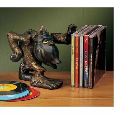 Gorilla Monkey Statue Sculpture Bookend Made Of Cast Iron • $79