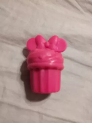 Disney Junior Minnie Mouse Bowtastic Shopping Basket Pink CUPCAKE ONLY • $3.50