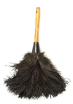 Feather Duster Ostrich Vintage Handle Cleaner Home House Furniture Cleaning Dust • $12.29