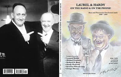 Laurel & Hardy On The Radio & On The Phone! Free CD's! Brand New Book Rare! • £48.20