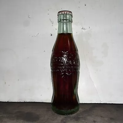 Full 6 Oz. Early Embossed Coca Cola Soda Bottle Norfolk VA. • $11.99
