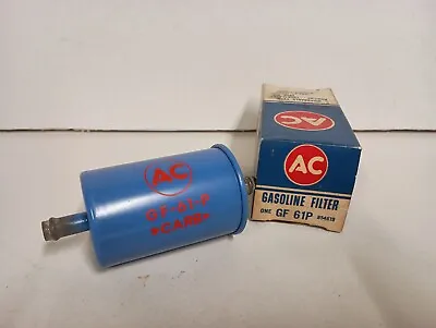 NOS 1959-63 AC Fuel Filter GF-61-P Pontiac Tempest Blue   • $79.99