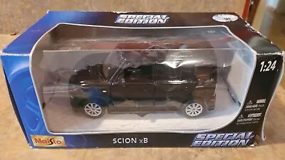 NEW Rare  Diecast Car Maisto Special Edition BLACK SCION XB 1:24 #31992 • $29