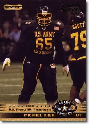 (25) 2010 MICHAEL OHER Razor / Leaf US Army All-American RCs OLE MISS • $7.99