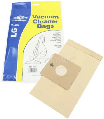 5x LG TB-4 Type Turbo 2600 Vacuum Cleaner Hoover Dust Bags 4 Pack Karcher TSC505 • £4.50
