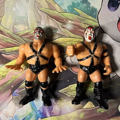 WWF Smash And Ax Wrestling Figures Demolition Tag Team Lot Hasbro 1990 VTG • $27.99