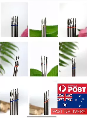 Russian Diamond Flame Nail Drill Bits E-file Russian Manicure/pedicure • $4.95