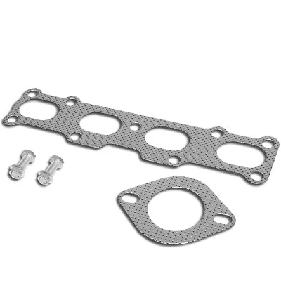 Aluminum Exhaust Manifold Header Gasket W/bolts For 1994-1998 Mazda Miata 1.8l • $18.99