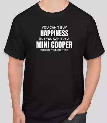 Mini Cooper Racing Auto T Shirt T-shirt Funny Perfect Gift • $9.94