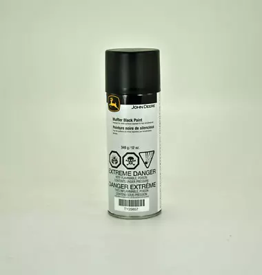 John Deere Muffler Black Paint Spray Can TY25657 • $25.36