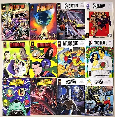 PHANTOM MANDRAKE FLASH GORDAN Set Of 12 Comic Books INDIA FREE Posters Stickers • $200