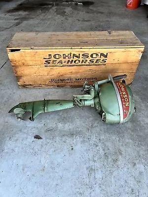 Johnson Sea-Horse 2 1/2 Antique Outboard • $1200