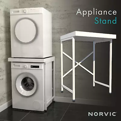 NORVIC Appliance Stand | Universal Stacking Pedestal For Washing Machine & Dryer • £210