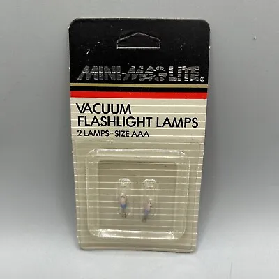 MAGLITE Mini Replacment Bulb Lamp For 2-Cell AAA • $8.50