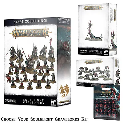 Warhammer Age Of Sigmar Soulblight Gravelords | New & Sealed Kits & Accessories • £37.50