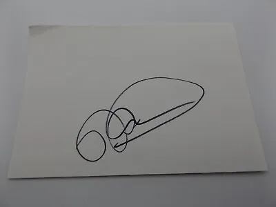 6  X 4  AUTOGRAPH BOOK PAGE SIGNED BY MICK DOOHAN - MOTORCYCLE RACER • $11.19