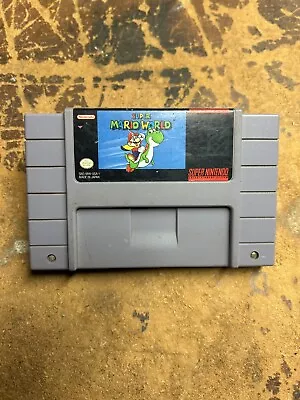 Super Mario World (SNES 1991) Tested/ Works. • $19.99