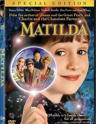 Matilda (DVD 2005 Special Edition) NEW Factory Sealed Movie Limited Edition • $9.30