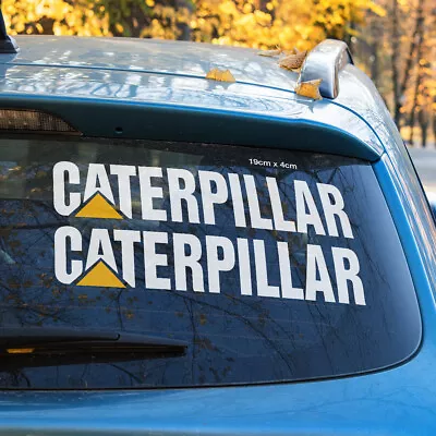 CATERPILLAR Logo X2 Car Window Truck  Decal Sticker  • $7