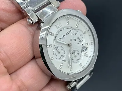 Michael Kors Mk-5275 Chronograph Date S/s Quartz Women's Watch • $49.99